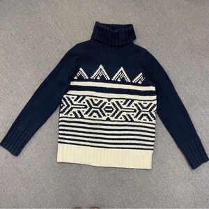 J. Crew Fair Isle Turtleneck Sweater